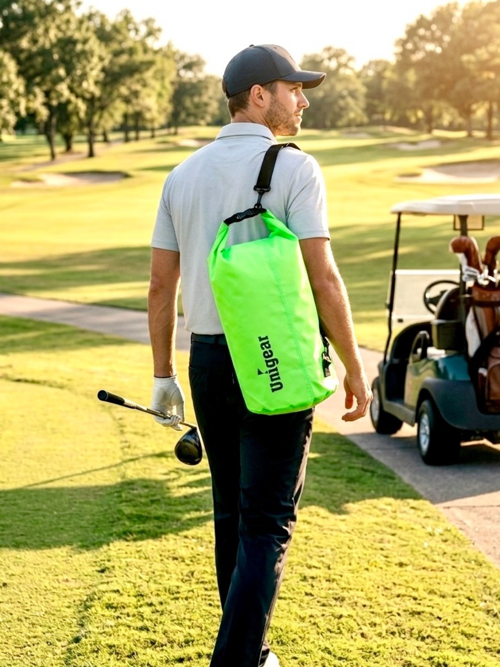 Unigear Waterproof Dry Bag Roll Top Sack Lime Green
